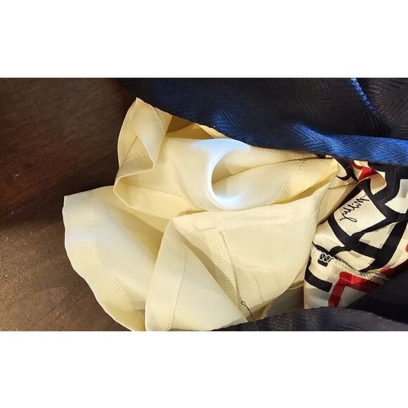 Milly Heidi Silk Red/Black Sundress Size 4 - Picture 7 of 10